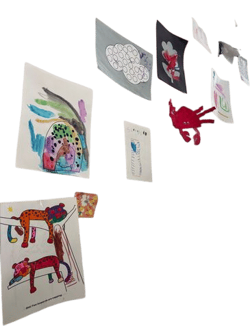 hanging up your kid’s art
