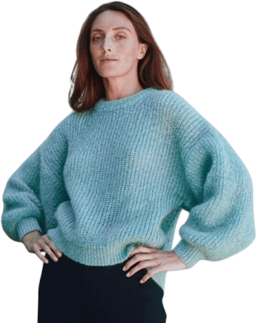 L’Envers lucie mohair sweater