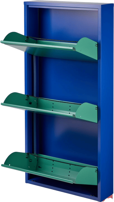 3-Drawer Shoe Rack & Storage Cabinet