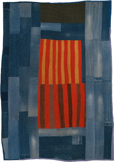 "Work-clothes" Quilt by Annie Mae Young