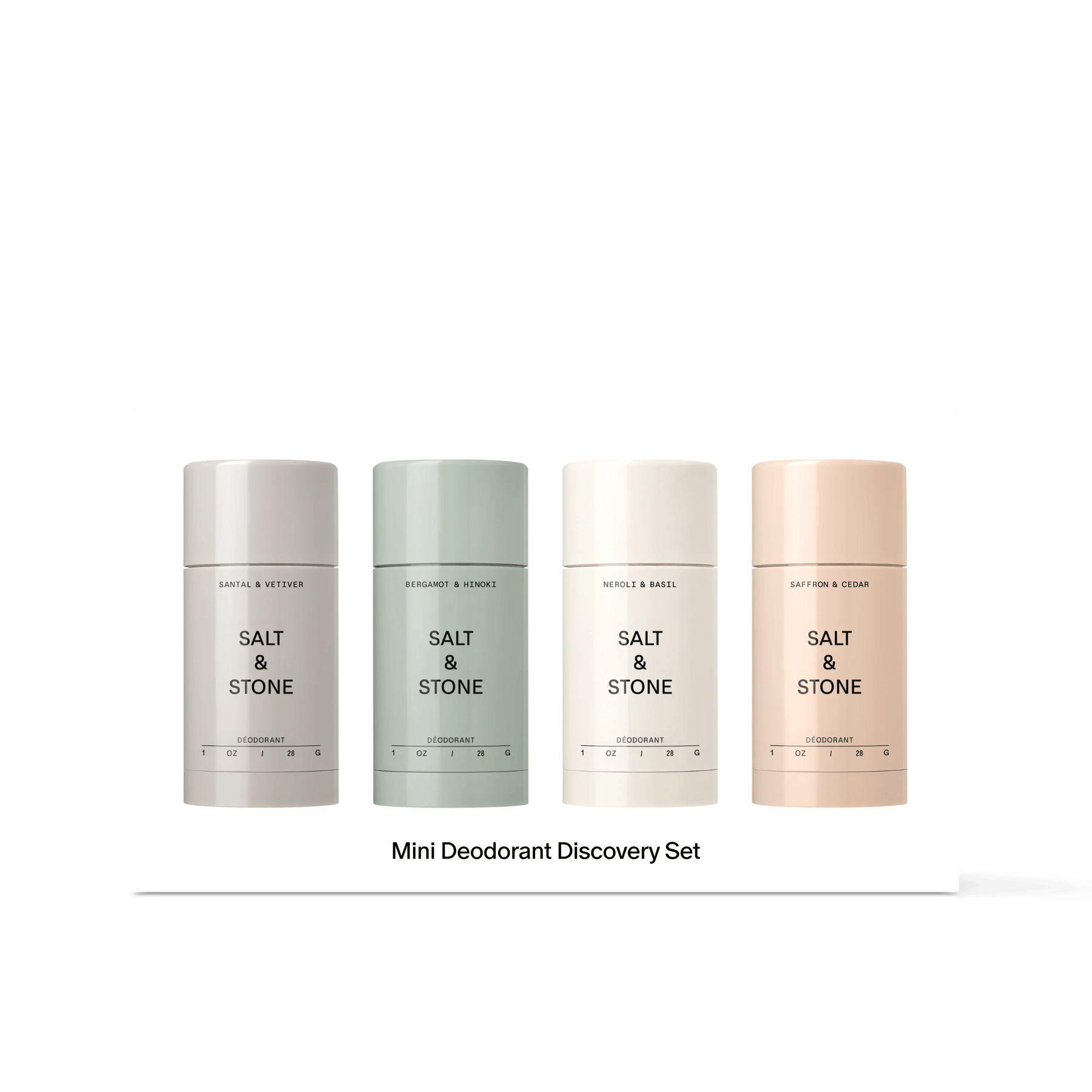 Aluminum-Free Deodorant Mini Discovery Set