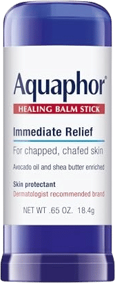 Aquaphor on your eyebrows while running