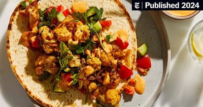 Cauliflower Shawarma Recipe