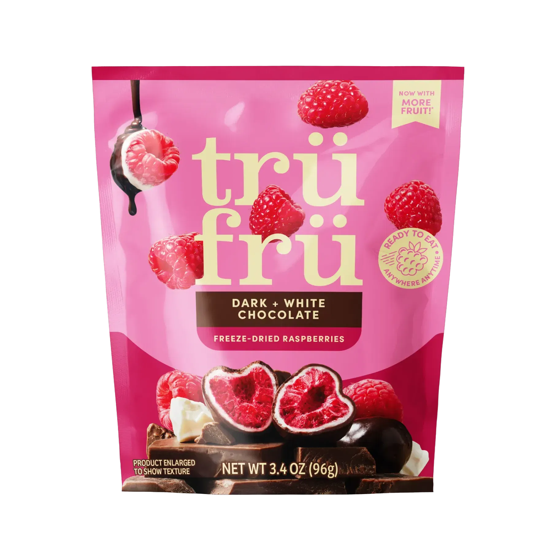 TrüFrü Dark & White Chocolate Raspberries