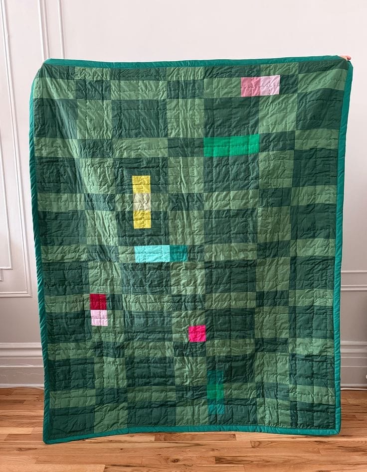 Modern Checkered Quilt