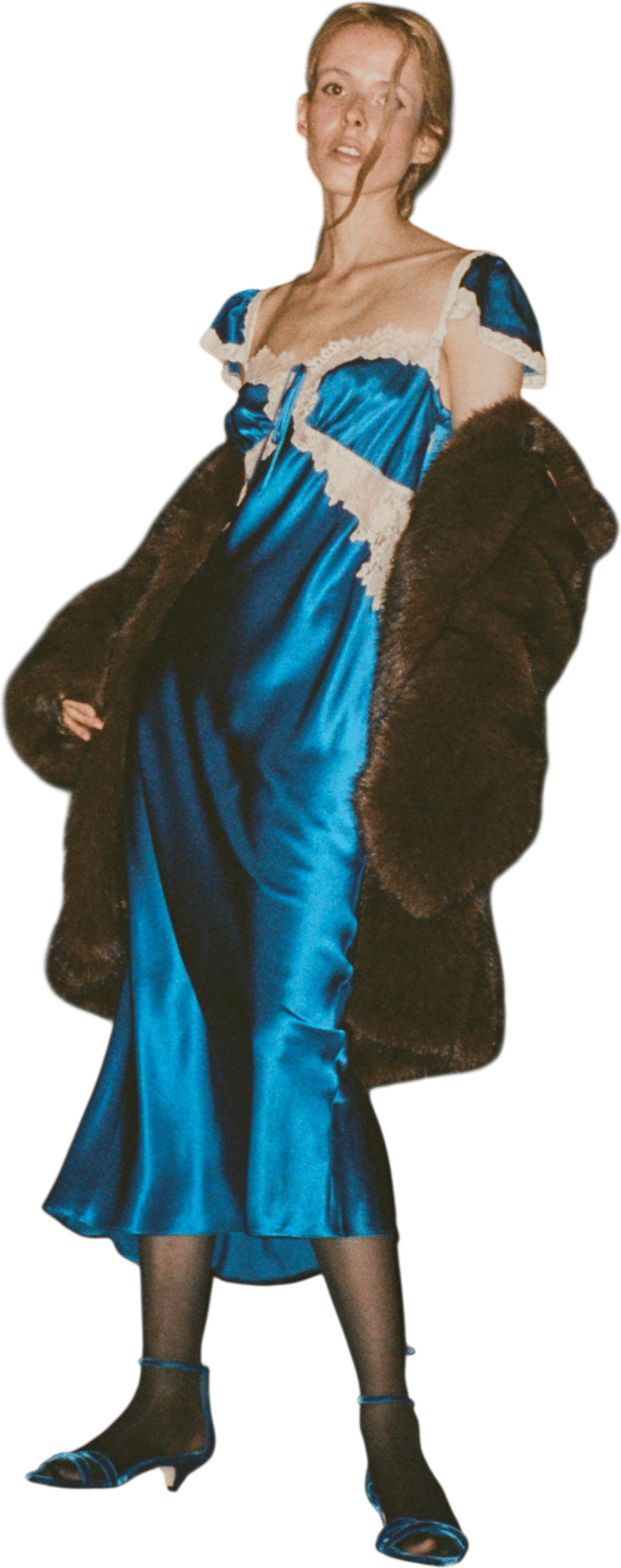 Valline Dress - Sapphire