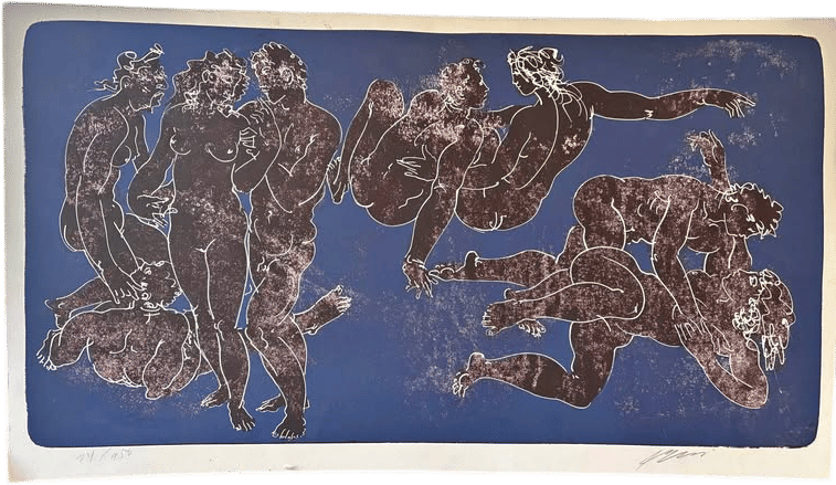 "Nudes" Lithograph