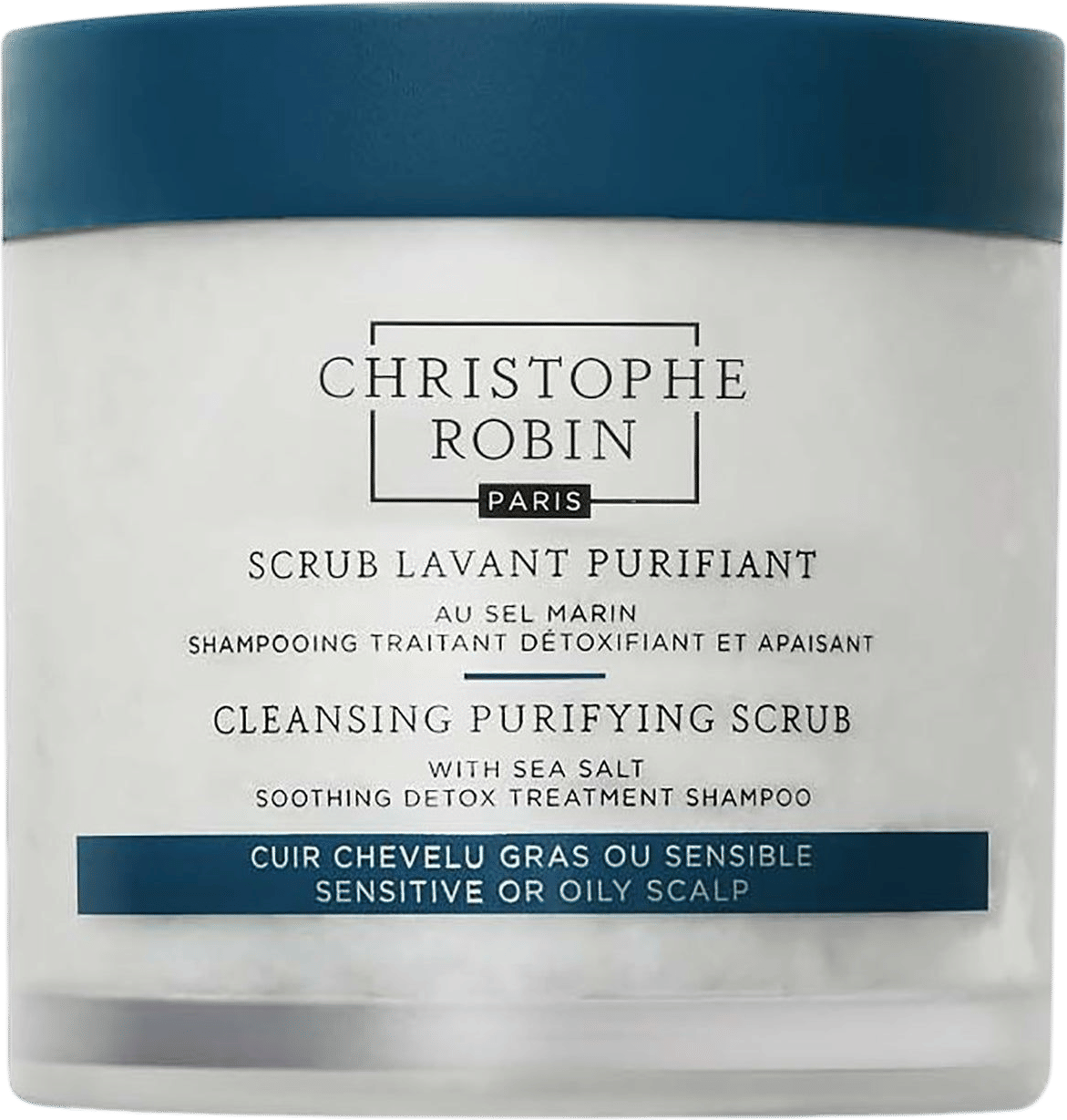 christophe robin hair scrub