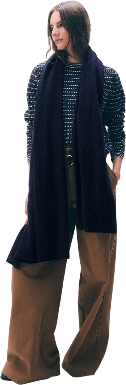White & Warren Cashmere Travel Wrap