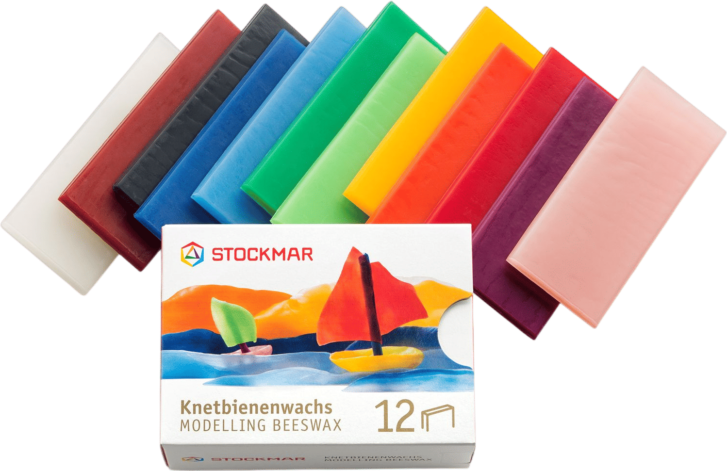 Stockmar Beeswax (12 Farben)