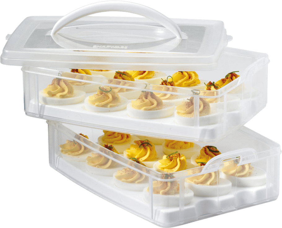 2-Layer Deviled Egg Travel Container