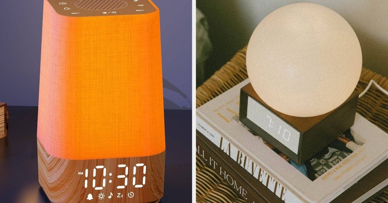 Sunrise Lamp Alarm Clocks