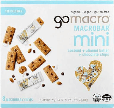 Coconut Almond Butter Chocolate Chip MacroBar