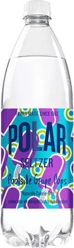 Poolside Grape Pops Polar Seltzer