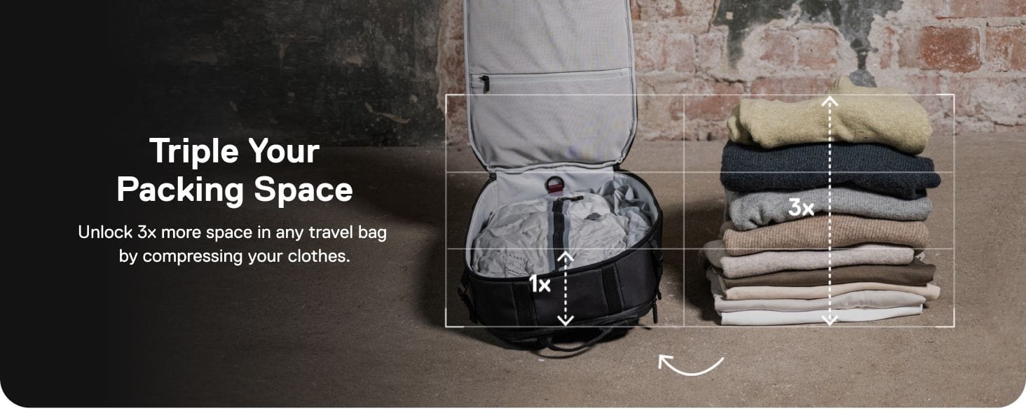 Exter compression bags.