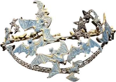 René Lalique 'Bat' Anklet