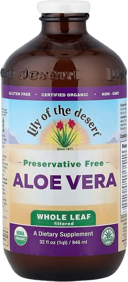 Lily of the Desert, Aloe Vera Juice, Whole Leaf Filtered, 32 fl oz (946 ml)