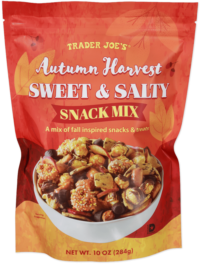 trader joe’s autumn harvest snack mix