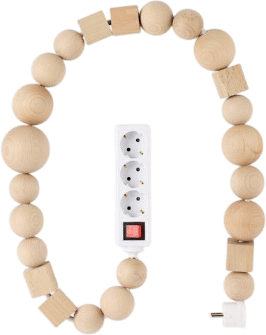 Bless White Nº26 Multiplug Extension Cord