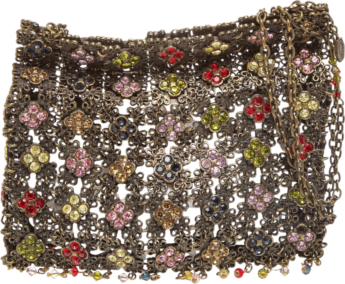 Clara Kasavina Metal Shoulder Bag