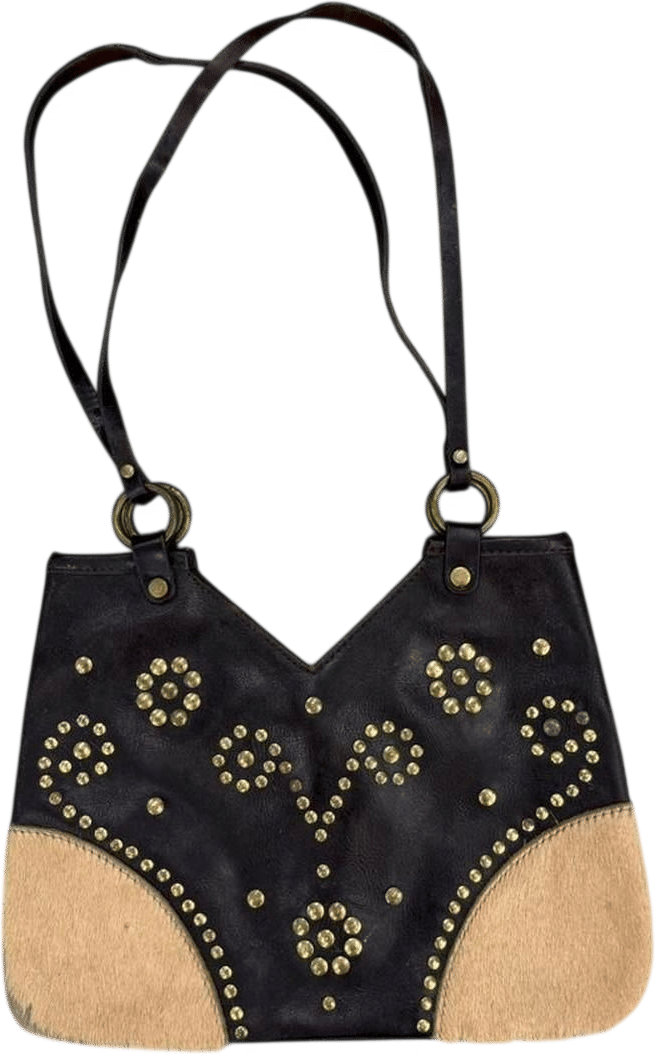 SS0573- VINTAGE EXPRESS SMALL STUDDED LEATHER