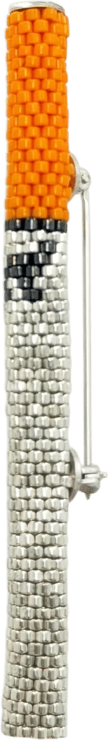 Beaded Cigarette Brooch (Fernanda Gaspar)
