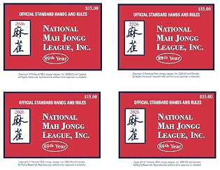 American Mahjong League Card