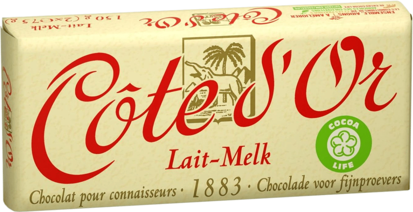 Côte d'Or 32% Milk Chocolate Connoisseur Bar