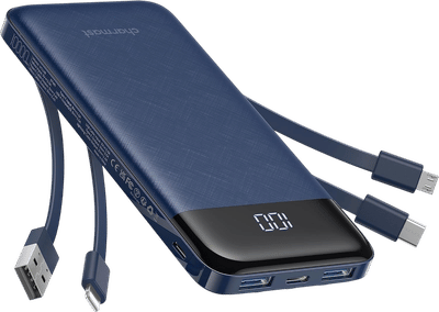 Charmast Power Bank with Built-in Cables