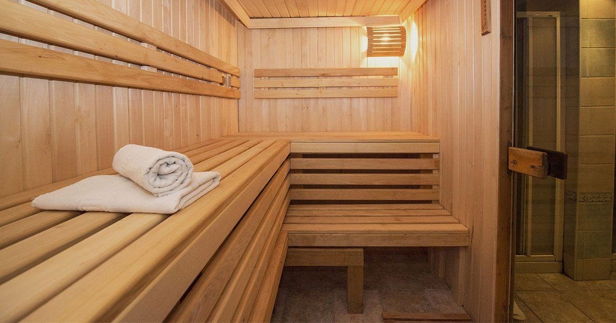 Sauna and cold plunging
