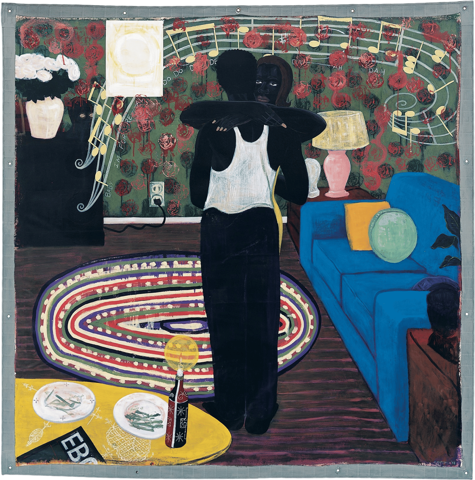 Kerry James Marshall, Slow Dance (1992)
