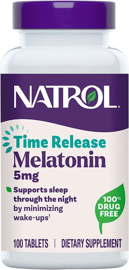 Time release melatonin