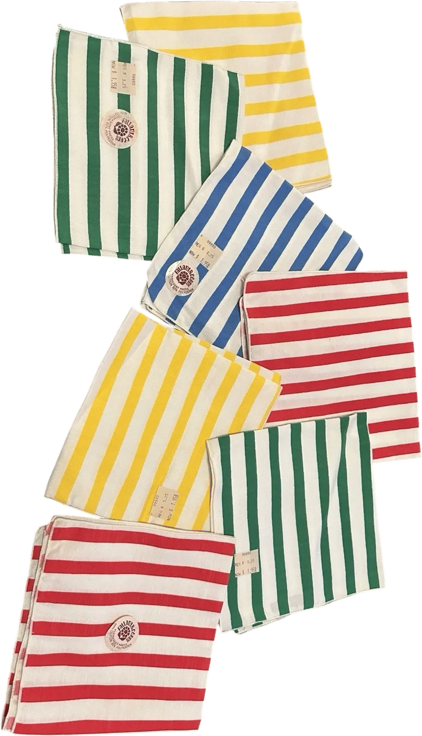 Vintage 1970s Marimekko Summer Breeze Napkins