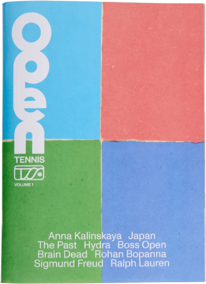 OPEN Tennis Magazine by The Second Serve