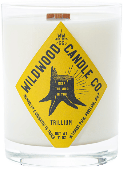 Trillium Candle (Lily of the Valley, Petrichor)