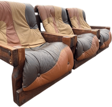 Post & Rail Lounge Chairs