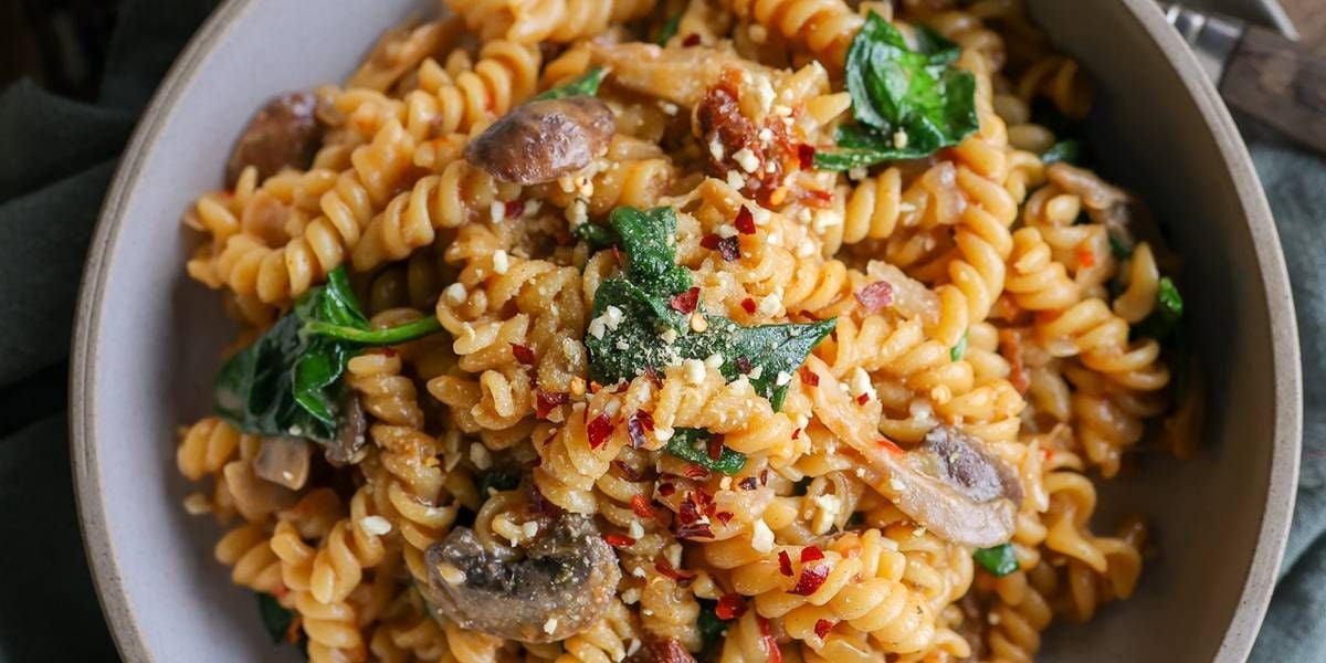 One-Pot Creamy Mushroom Pasta Recipe