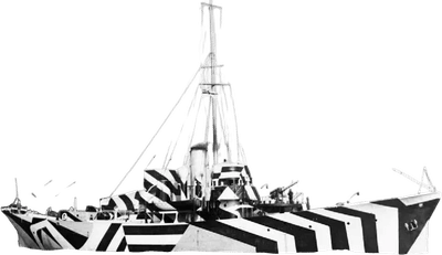 Camouflage by Misdirection: Dazzle Ships & Planes