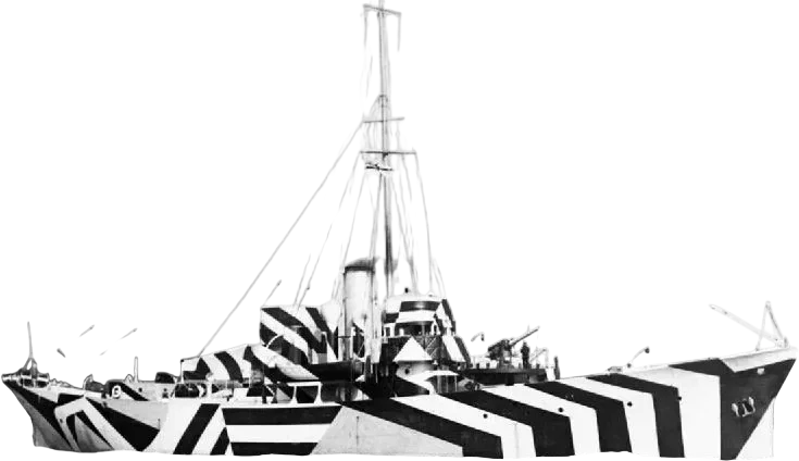Camouflage by Misdirection: Dazzle Ships & Planes