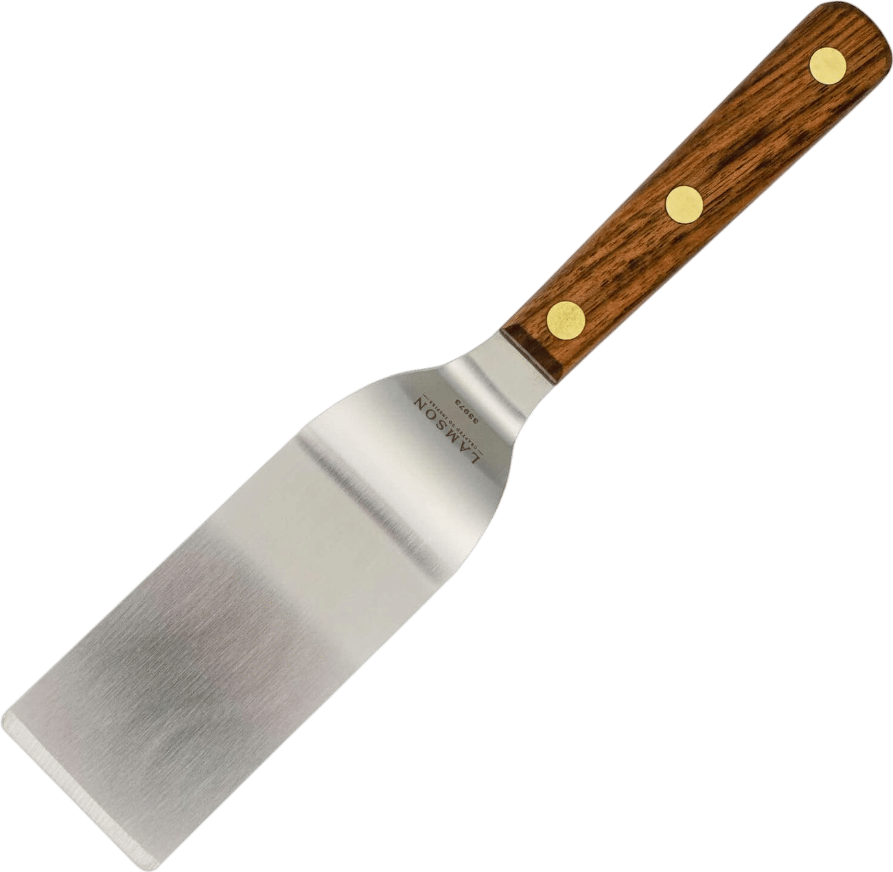 Lamson 2" x 4" Rectangular Turner with Walnut Handle