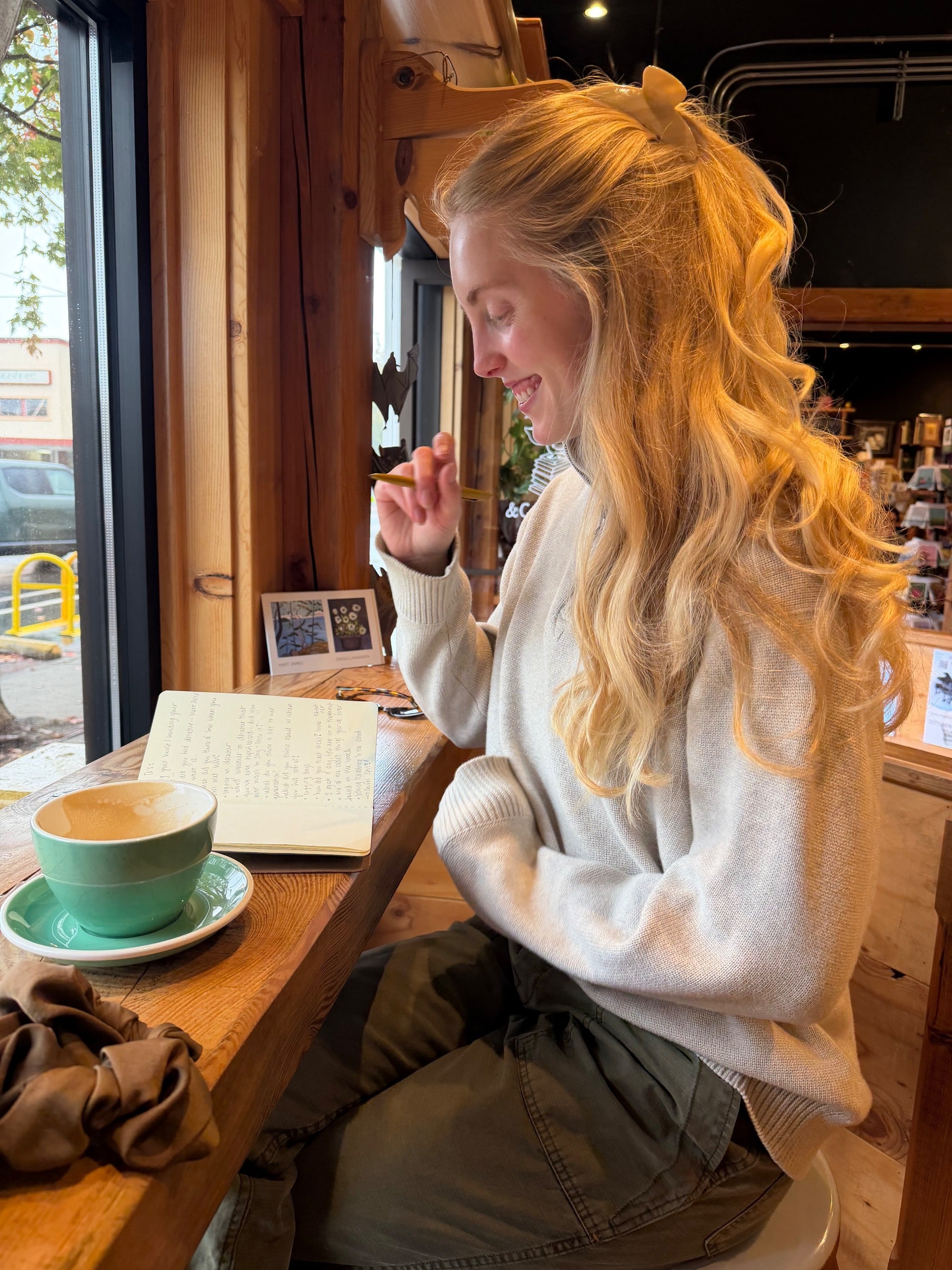 going to a coffee shop without your computer