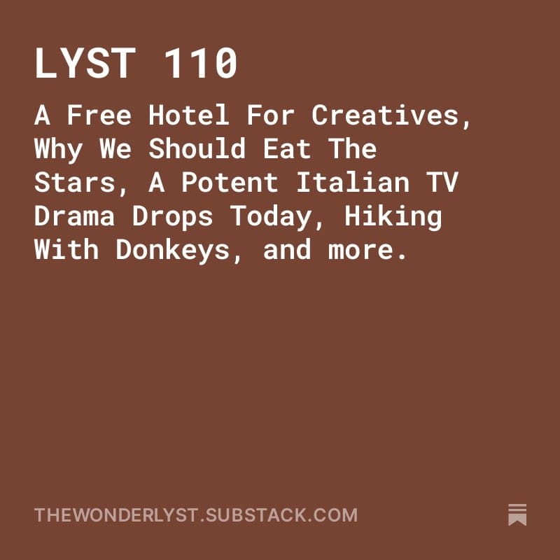 The Wonderlyst: LYST 110
