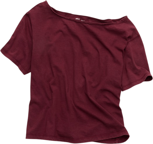 Aerie off the shoulder relaxed shirt