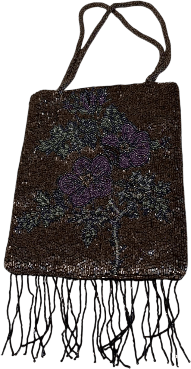 vintage beaded bag