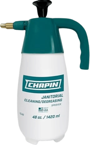 Chapin International 1046 48-Ounce Industrial Cleaner/Degreaser Handheld Pump Sprayer, 48-Ounce, Translucent White, 1 Pack