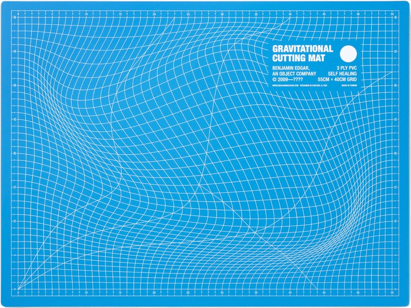 Gravitational Cutting Mat