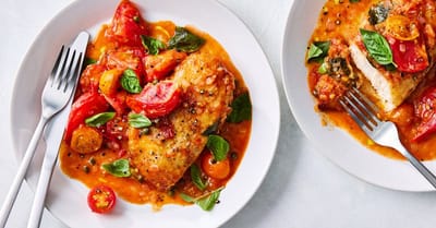 Tomato Basil Chicken Breasts Recipe