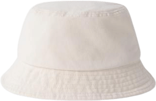 CONTRAST STITCH BUCKET HAT