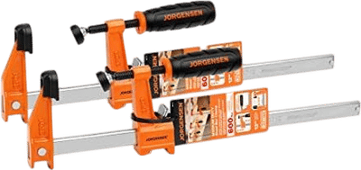 Jorgensen 12-Inch Medium-Duty Steel Bar Clamps