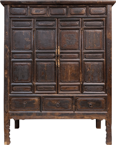 Late 19th Century Large Cabinet from Shanxi, China